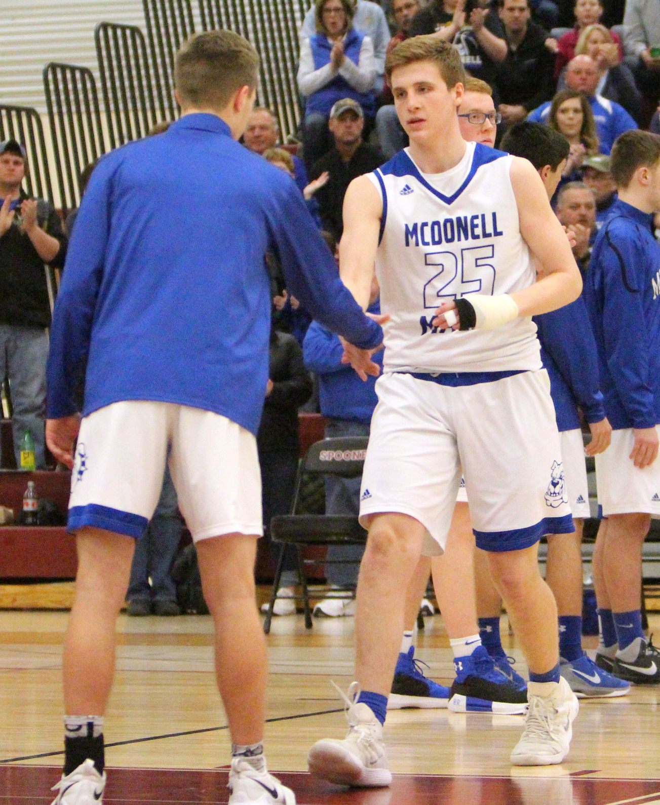 McDonell boys basketball vs South Shore at Spooner 3-10-18